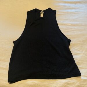 H&M Black Muscle Tee for Women